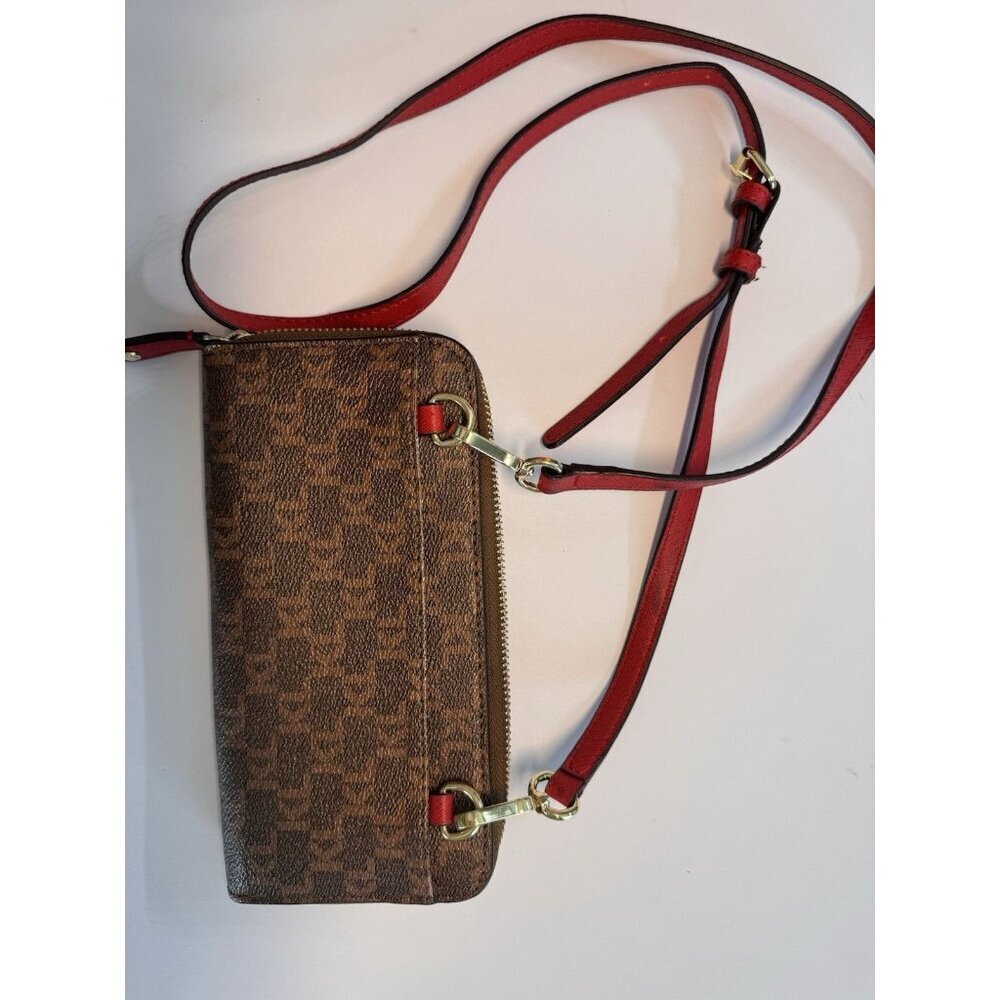 Karl Lagerfeld Paris Continental Wallet & Crossbody Purse Eiffel Tower Heart - Picture 2 of 10